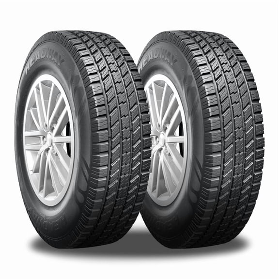 2 Headway HR802 265/70R16 112T All Season Highway Truck SUV Tires [ 600AB UTQG ] HR802013 / 265/70/16 / 2657016