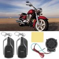 thumbnail image 1 of Motorcycle Theft Protection Motorcycle Alarm Security System 12V Car Keyring Bike Scooter Motor Alarm System Dual Remote Control, 1 of 5