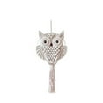 thumbnail image 2 of Clearance!Xeedi Room Decor,Home Decor,Owl Ivory Cotton Handmade Macrame Beigie Wall Hanging Tapestry Home Decor Art And Craft Wonderful Decoration Woven Boho Ornament For Bedroom, 2 of 9