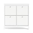 thumbnail image 6 of Tvilum Madrid 4 Drawer Shoe Cabinet, White, 6 of 18