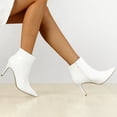 thumbnail image 2 of Unique Bargains Bottines à Talons Aiguilles Hauts à Bout Pointu pour Femmes, 2 of 4