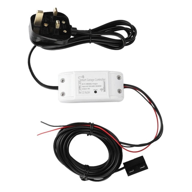 Inteprter Controlador de puerta de garaje inteligente WiFi, abridor de Sensor de movimiento, aplicación de teléfono móvil, dispositivo de Electrónica Reino Unido enchufe