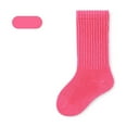 thumbnail image 4 of Children's Socks for Boys Girls Solid Color Medium Tube Socks Comfortable Loose Sports Ankle Socks Thermal Socks for Boy 2Y, 4 of 6