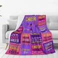 Cheerleading Gifts for Girls, Cheer Team Gift, Soft Warm Blanket ...