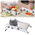 thumbnail image 2 of Miangastore Food Slicer Swift Grater Adjustable Stainless Steel Multi-function Vegetable Cheese Cutting Machine Chopper Shredder Mill with 3 Interchanging Ultra Barrel Drums, 2 of 9
