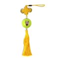 thumbnail image 2 of Nudos Chinos De Pelota para golf Con Borla Con De Cerdo Moda Colgante Decorativo De Artesanal Para Proyecto De Bricolaje Festival De Primavera Amarillo claro Sharpla Pelota de golf con nudo chino, 2 of 7