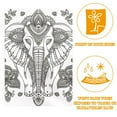 thumbnail image 2 of African Ethnic Elephant Welcome Garden Flags, 12 x 18 Inch Double Sided Outdoor Yard Flags Waterproof For Home Outside Patio Lawn Porch, 2 of 6