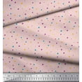thumbnail image 3 of Soimoi Viscose Chiffon Fabric Colorful Dots Decor Fabric Printed Yard 42 Inch Wide, 3 of 3