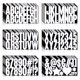 thumbnail image 1 of Set de stickers Llewyn 400 piezas de vinilo impermeable de 6,5 cm, 1 of 7