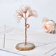 thumbnail image 1 of Nvzi 1 adorno de árbol de la vida hecho a mano con piedra natural triturada blanca, adorno de piedra de cristal natural para decoración del hogar, 1 of 4