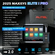 Autel MaxiSys Elite II Pro Scanner: 2025 2-Years Free Update Elite 2 Pro, J2534 Reprogramming Tool as Ultra MS908S Pro II, Motor TruSpeed Repair, 40 Reset Service w/CAN FD & Do IP, 3000+ Active Test