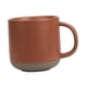 thumbnail image 5 of Taza de café de cerámica, taza de leche, taza para bebidas para adultos y niños, taza de café de con asa para bebidas frías o calientes, Naranja, 5 of 8
