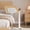 Natural, variant on Muwuele White Overbed Table with Wheels, Tilting Adjustable Rolling Laptop Stand for Bedroom, Sofa and Small Spaces