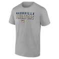 thumbnail image 2 of Men's Heathered Gray Nashville Predators Swagger T-Shirt, 2 of 3