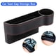 thumbnail image 1 of Caja de almacenamiento para espacio de asiento de coche, relleno de espacio para asiento con portavasos, bolsillo organizador de relleno lateral de consola de cuero PU de primera calidad para, 1 of 8