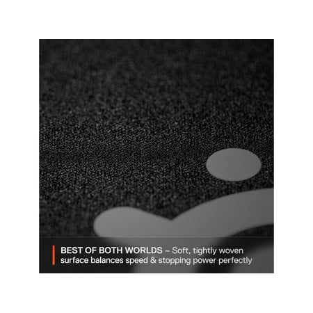 SteelSeries - QcK Performance Gaming Mouse Pad XL - Balance - Black