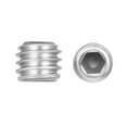 thumbnail image 1 of Tornillo Irfora Juego de zócalos hexagonales hexagonales DIN916 304 Tornillo prisionero Tornillo hexagonal Punto de copa Irfora Tornillo, 1 of 7