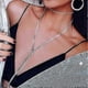 thumbnail image 5 of Rhinestone Long Necklace Crystal, 5 of 5