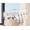 White, variant on One piece folding clothes drying rack for balcony home wall-mounted punch-free rotating clothes pole for drying clothes sock clip clothes drying pole