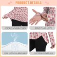 thumbnail image 4 of FORMRS Womens Long Sleeve Shirts UPF 50+ Sun Protection Quick Dry Fishing Hiking Tops, Size S-2XL, Strawberry Plaid Pattern, 4 of 8