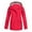 Red, variant on Plus Size Rain Jacket for women Spring Winter Warm Coat Casaul Drawstring Outdoor Hooded Raincoat Windproof Tops Zipper Hooded Jackets Rain Coat With Pocket,Size S-5XL