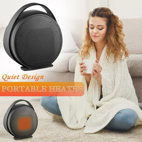 Space Heater Desktop Heater High Output Fan For Home Bedroom Office Desk Indoor | Portable Heater With Filter