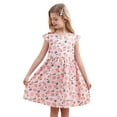 2DXuixsh Kids Dress Relaxed Fit Kids Children Girls Summer Flying