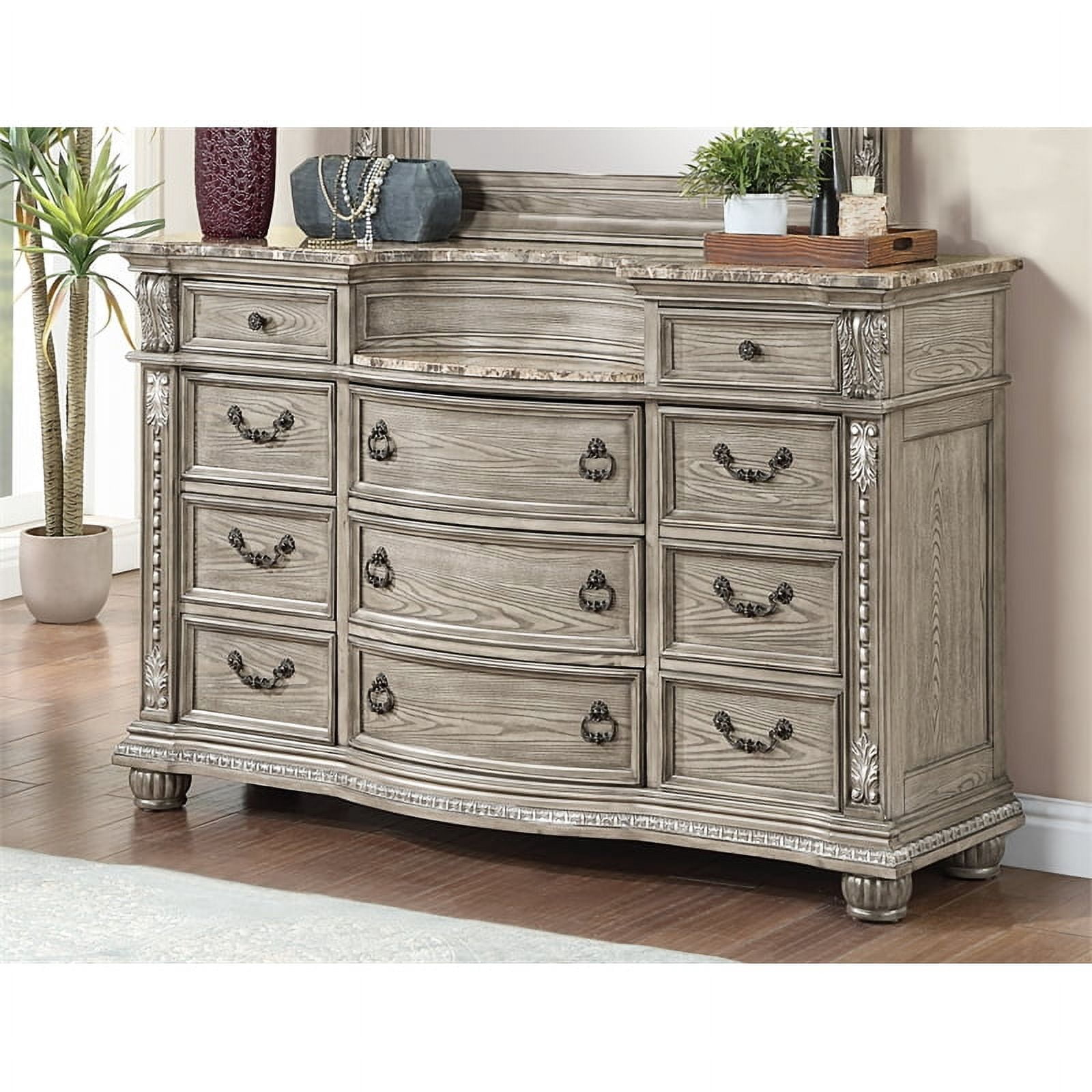 Glory Furniture Liverpool G01600-D Dresser , Black