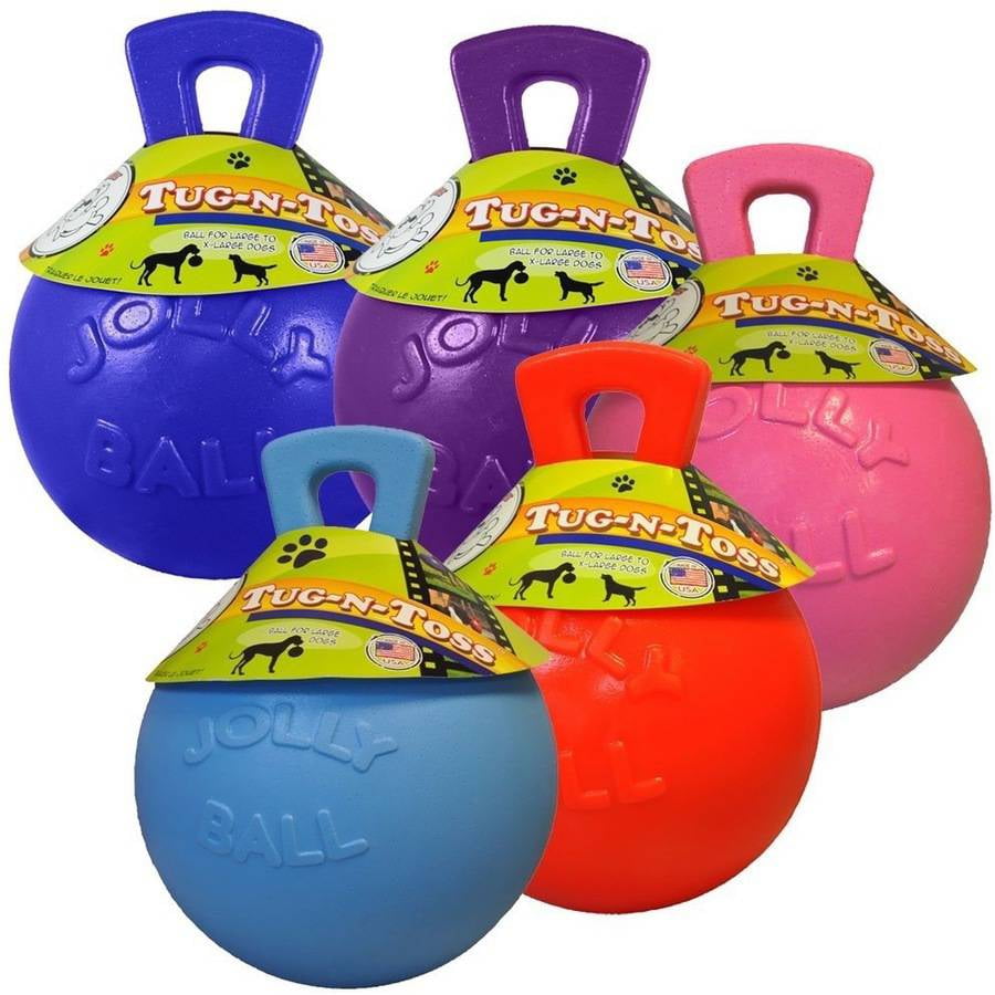 JOLLYPET TugnToss 6in Red
