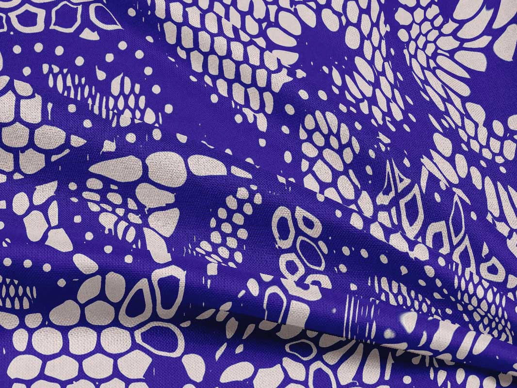 oneOone Rayon Dark Purple Fabric Lace Floral Sewing Craft Projects Fabric Prints By Yard 56 Inch Wide