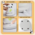 thumbnail image 3 of Lámpara de noche con forma de panda, bonita lámpara de noche LED para niños, luz de noche blanda de silicona regulable con sensor táctil, decoración de escritorio con forma de animal para niños, 3 of 5
