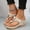 Beige, variant on Norvail Wedge Sandals Women Flip Flops with High Increased Platform Sandals for Women Dressy Summer Wedge Shoes Cushion FootBed Comfort Flip Flops