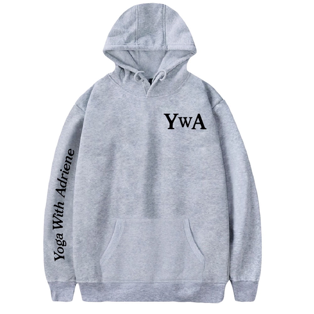 Vervreemden premier boog Yoga With Adriene YWA Merch Hoodies New Logo Women/Men Winter Hooded  Sweatshirt Long Sleeve - Walmart.com