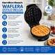 thumbnail image 3 of Waflera Hamilton Beach Antiadherente con Acero Inoxidable 1000W, 3 of 5