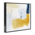thumbnail image 4 of Stupell Industries Yellow & Blue Abstract Abstract Painting Black Framed Art Print Wall Art, 20 x 16, 4 of 10