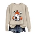 thumbnail image 1 of WZXFASHION Chandail à Col Rond Imprimé Décontracté et à la Mode pour Femmes, Sans Capuche, Soldes d'Été, Liquidation, Chandails à Capuche Zippés Personnalisés, 1 of 4