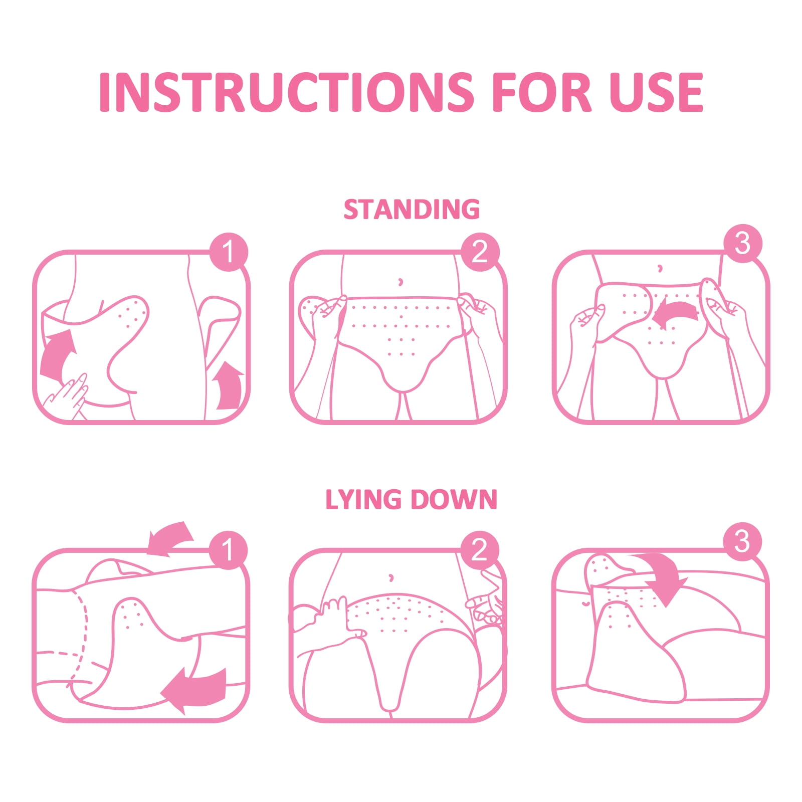 Littleforbig Washable Adjustable Reusable Waterproof Cloth Adult Diaper Wrap Cover - Baby Usagi