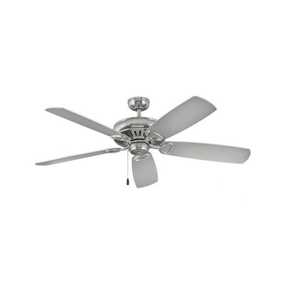 60 inch 5 Blade Ceiling Fan-Brushed Nickel Finish Bailey Street Home 81-Bel-4771836
