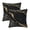 Marble Gold and Black, variant on Odenmar Leopard Print Pillow Covers Set of 2, 18 x 18 Inch Soft Polyester Decorative Throw Pillow Covers, Modern Animal Print Cushion Cases for Sofa Couch Bedroom