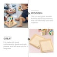 thumbnail image 4 of 4Pcs Khaki Wooden Puzzle Sorting Tray for Children and Storage, 4 of 8