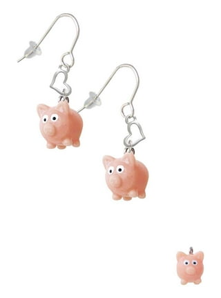 Valentine's Day Cute Pig Heart Earrings