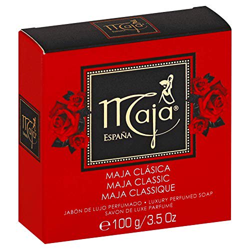 Maja Savon Classique / Savon en Barre aux Huiles Essentielles au Parfum Agréable Qui a un Effet Relaxant; 3,5 Onces