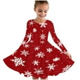 thumbnail image 2 of LOVZFMLL Robe Sans Manches à Col Rond pour Enfant avec Poches pour Enfant Moyen et Grand, 2 of 5