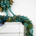 thumbnail image 4 of Northlight Real Touch™️ Blue Spruce Artificial Christmas Garland - 9' x 14" - Unlit, 4 of 9
