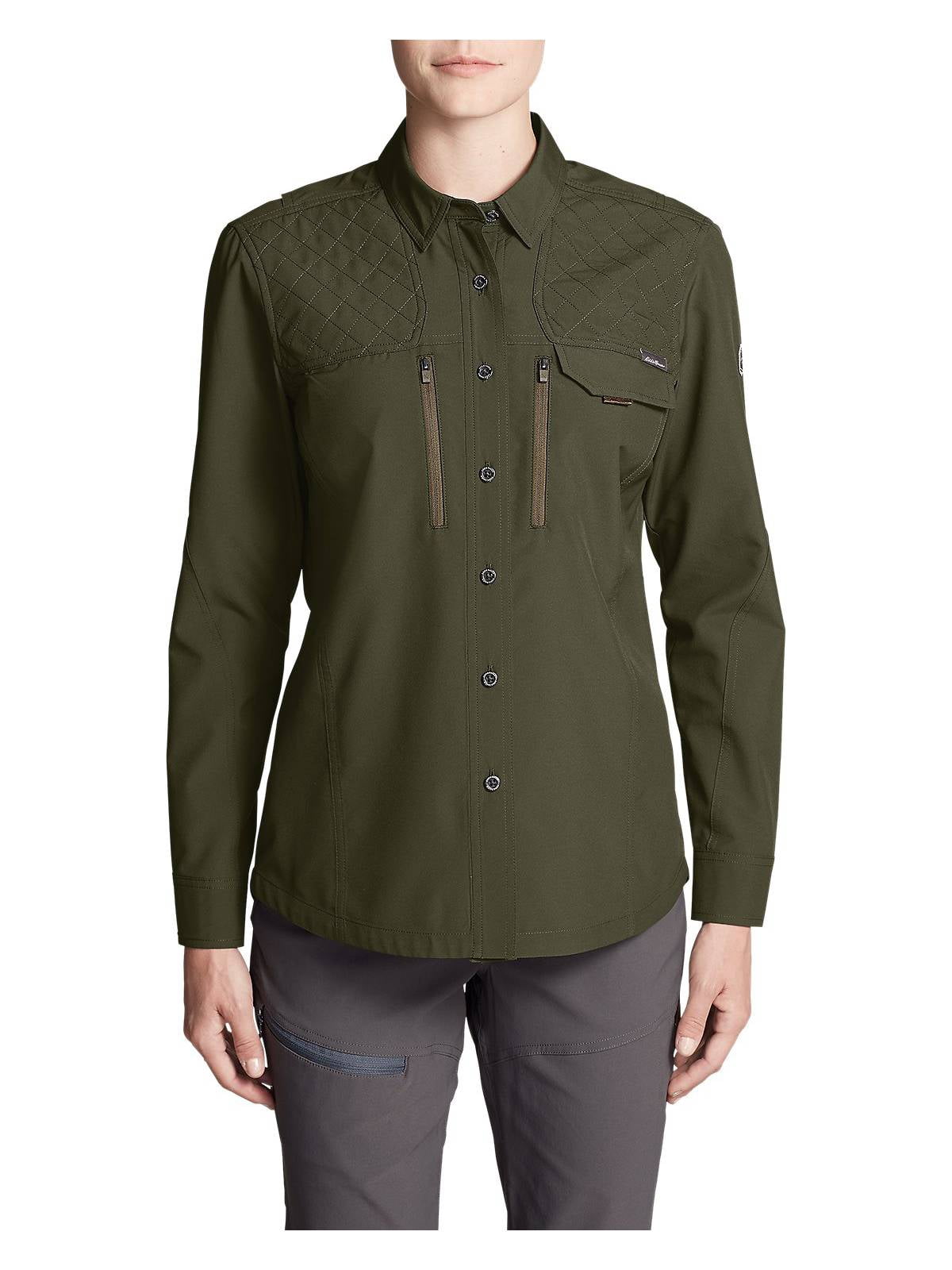 Eddie Bauer - Eddie Bauer Women's Field Guide Flex Shirt - Walmart.com