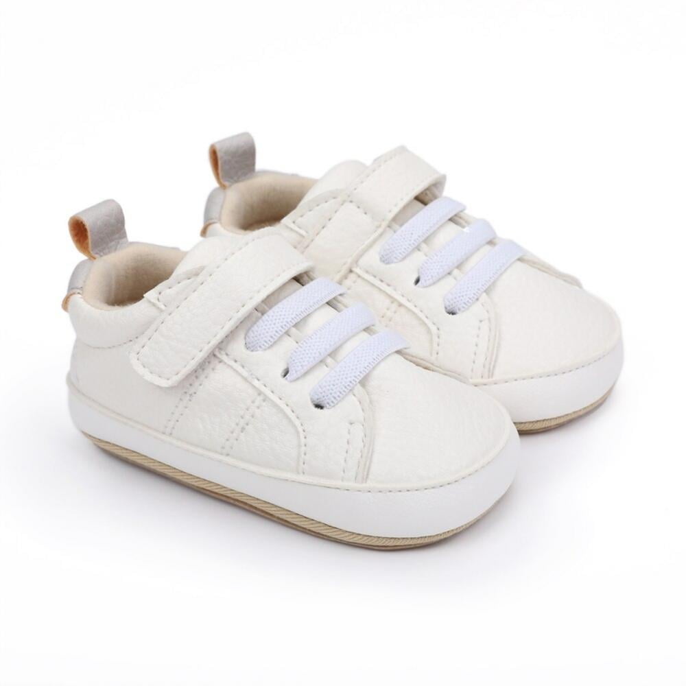 New Hook Loop Sneakers Baby Boys Shoes Soft Sole No-Slip First Walker Prewalkers 