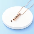 thumbnail image 3 of Cylinder Urn Necklace for Ashes Paw Print Cremation Jewelry for Dog and Cat Stainless Steel Memorial Keepsake Pendant for Men Women Gift, 3 of 7