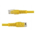 thumbnail image 2 of StarTech.com 7ft CAT6 Ethernet Cable, 10 Gigabit Molded RJ45 650MHz 100W PoE Patch Cord, CAT 6 10GbE UTP Network Cable with Strain Relief, Yellow, Fluke Tested/Wiring is UL Certified/TIA - Category 6 - 24AWG (C6PATCH7YL) - Patch cable - RJ-45 (M) to RJ-45 (M) - 7 ft - CAT 6 - molded - yellow, 2 of 5