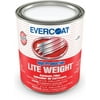 Fibre glass Evercoat LITE WEIGHT 100151 High Production Plastic Body Filler, 3 L Can, Gray, Paste