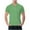 Green, variant on Mens Shirts Plus Size under $5 Short Sleeve Breathable Button Lapel Casual Ventilate Polo Top Pink S
